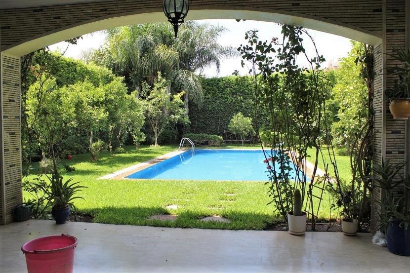 Magnifique Villa Avec Piscine Chauffee Que Pour Famille Marrakesh Exterior photo