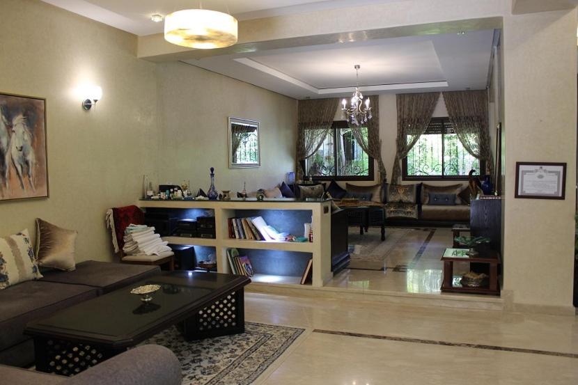 Magnifique Villa Avec Piscine Chauffee Que Pour Famille Marrakesh Exterior photo